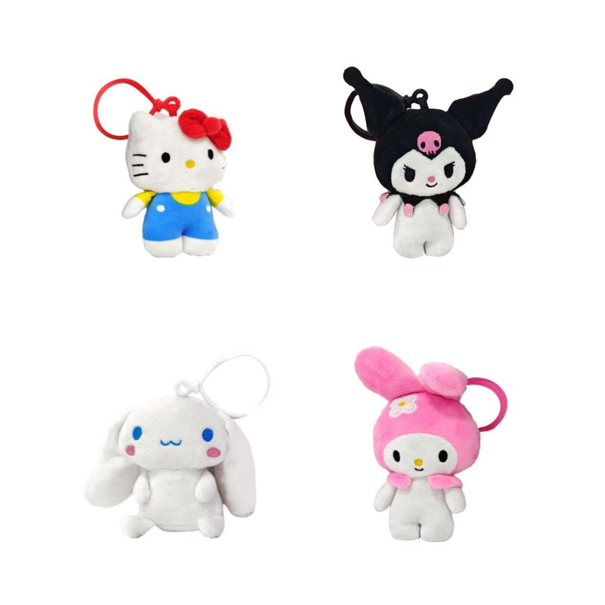 Sanrio Hello Kitty & Friends Bag Clip Anhänger für Rucksack Tasche Schlüssel und Alltag mit Varianten