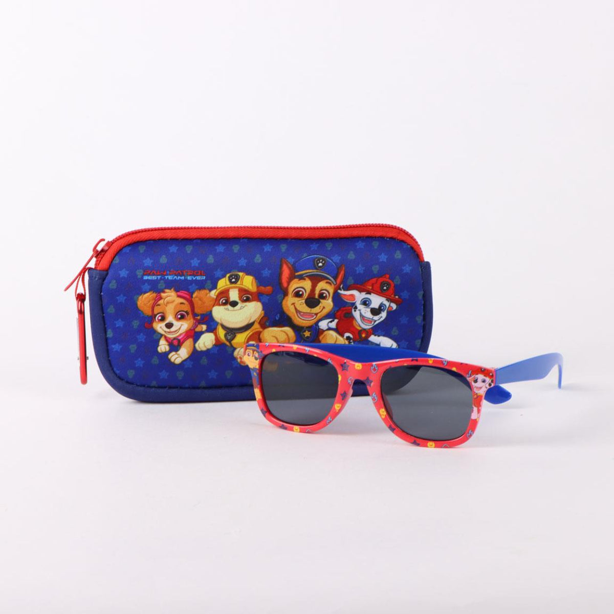 Paw Patrol Kinder Sonnenbrillen Set mit Etui und Schutzcover für Alltag und Urlaub