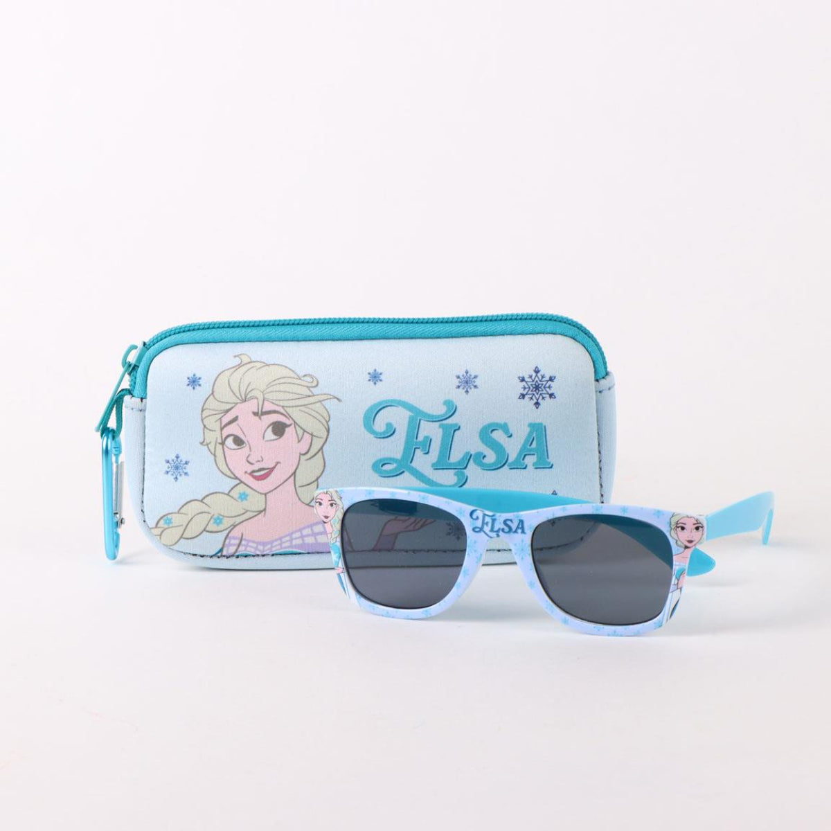 Disney Frozen Sonnenbrillen Set Kinder mit Schutzcover und Etui für sonnige Tage