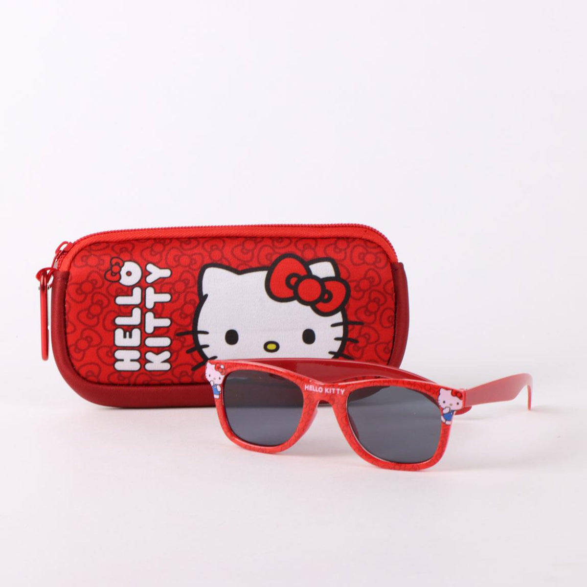 Hello Kitty Kinder Sonnenbrille mit Etui und Aufbewahrungsbox für sicheren Transport