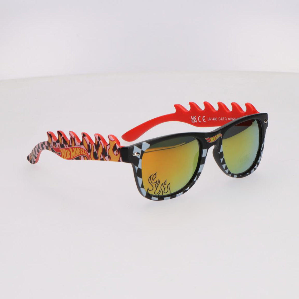 Hot Wheels Kinder Sonnenbrille Premium leichte Sonnenbrille für Freizeit Urlaub und Alltag