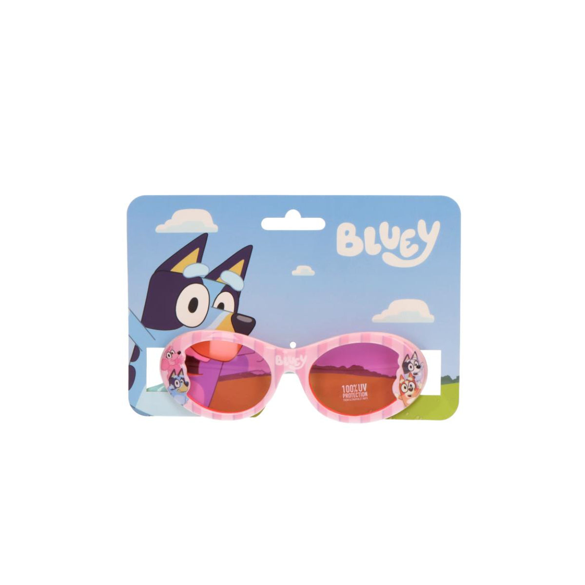 Bluey Kinder Sonnenbrille Premium komfortable Sonnenbrille für Strand und Outdoor