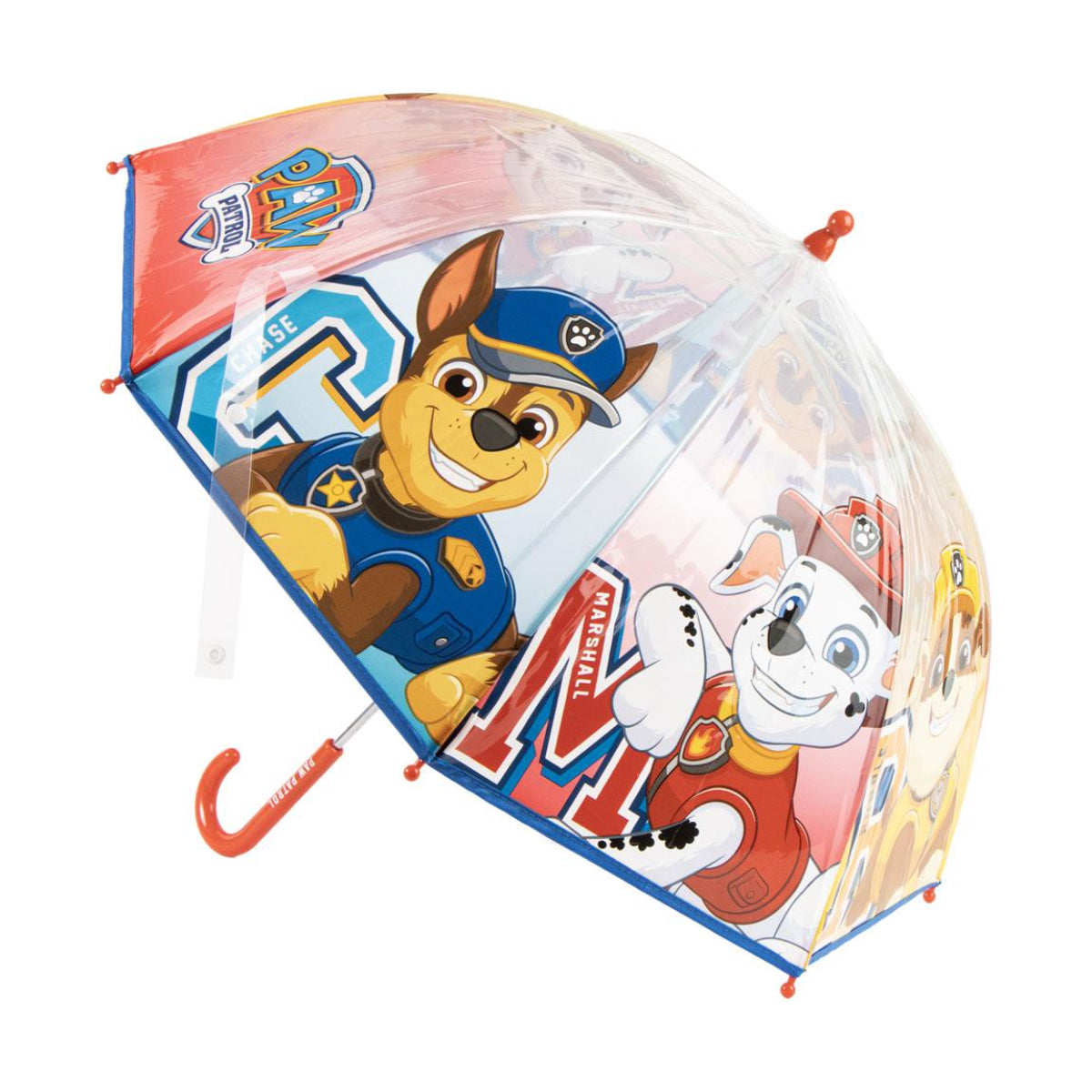 Paw Patrol Regenschirm Ø 45 cm manuell mit Applikationen für Kinder