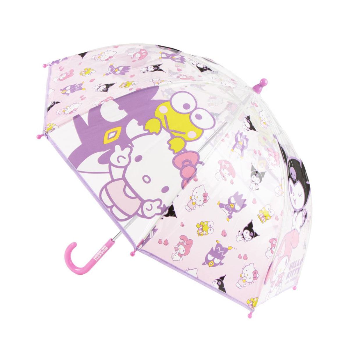 Hello Kitty Regenschirm Ø 45 cm manuell mit Applikationen für Kinder