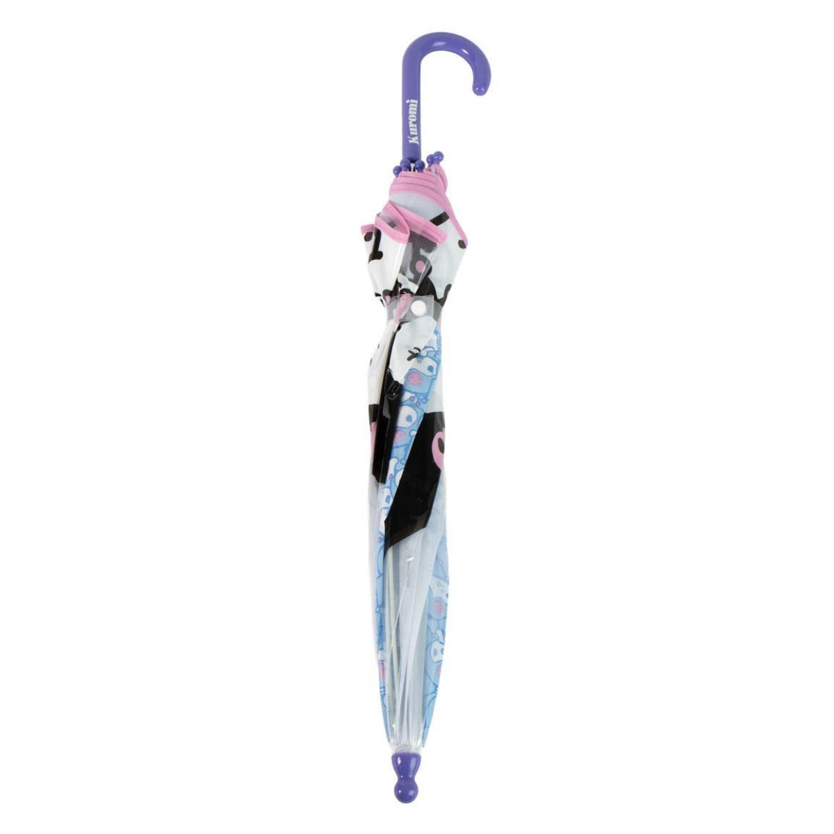 Hello Kitty Kuromi Regenschirm Ø 45 cm manuell mit Applikationen für Kinder