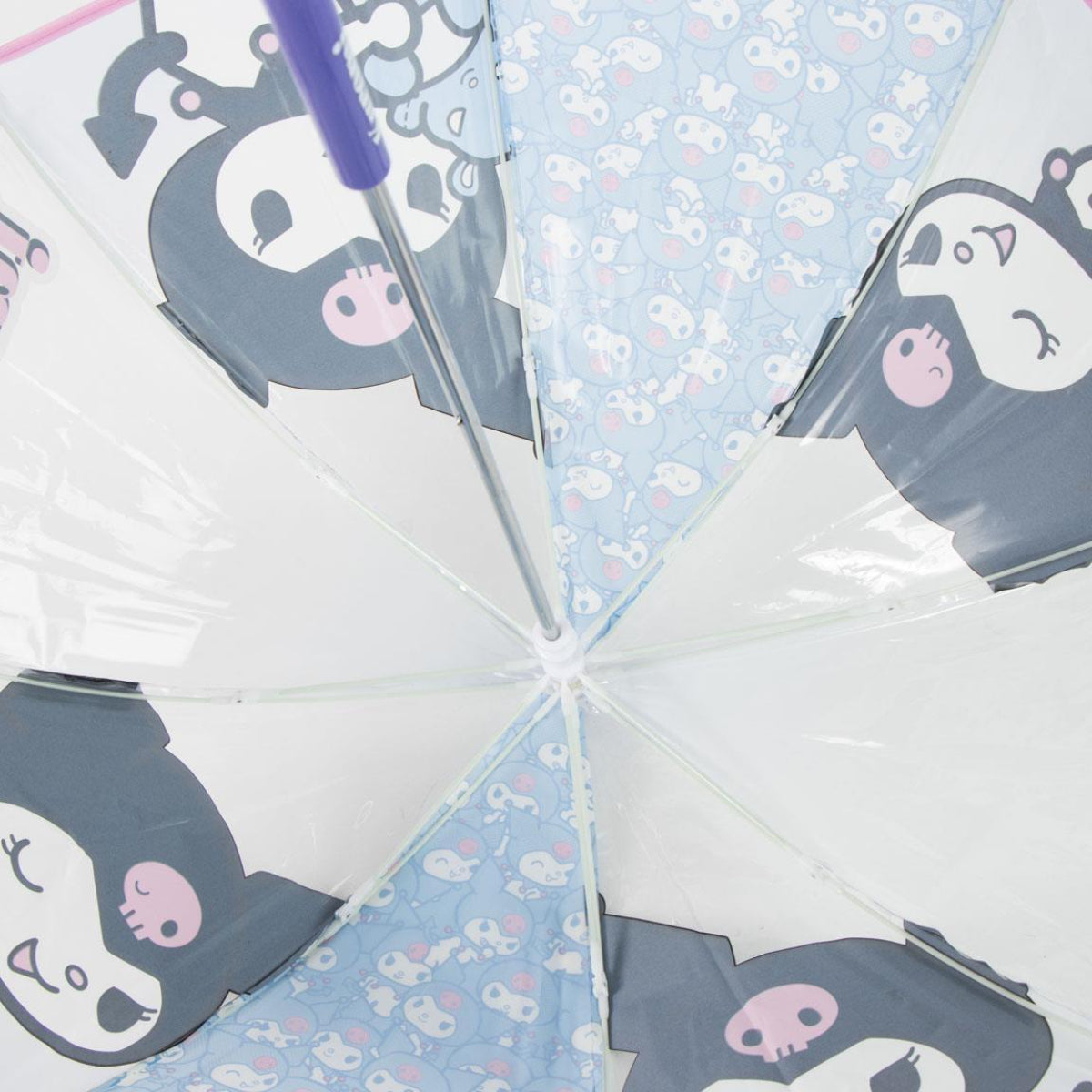 Hello Kitty Kuromi Regenschirm Ø 45 cm manuell mit Applikationen für Kinder