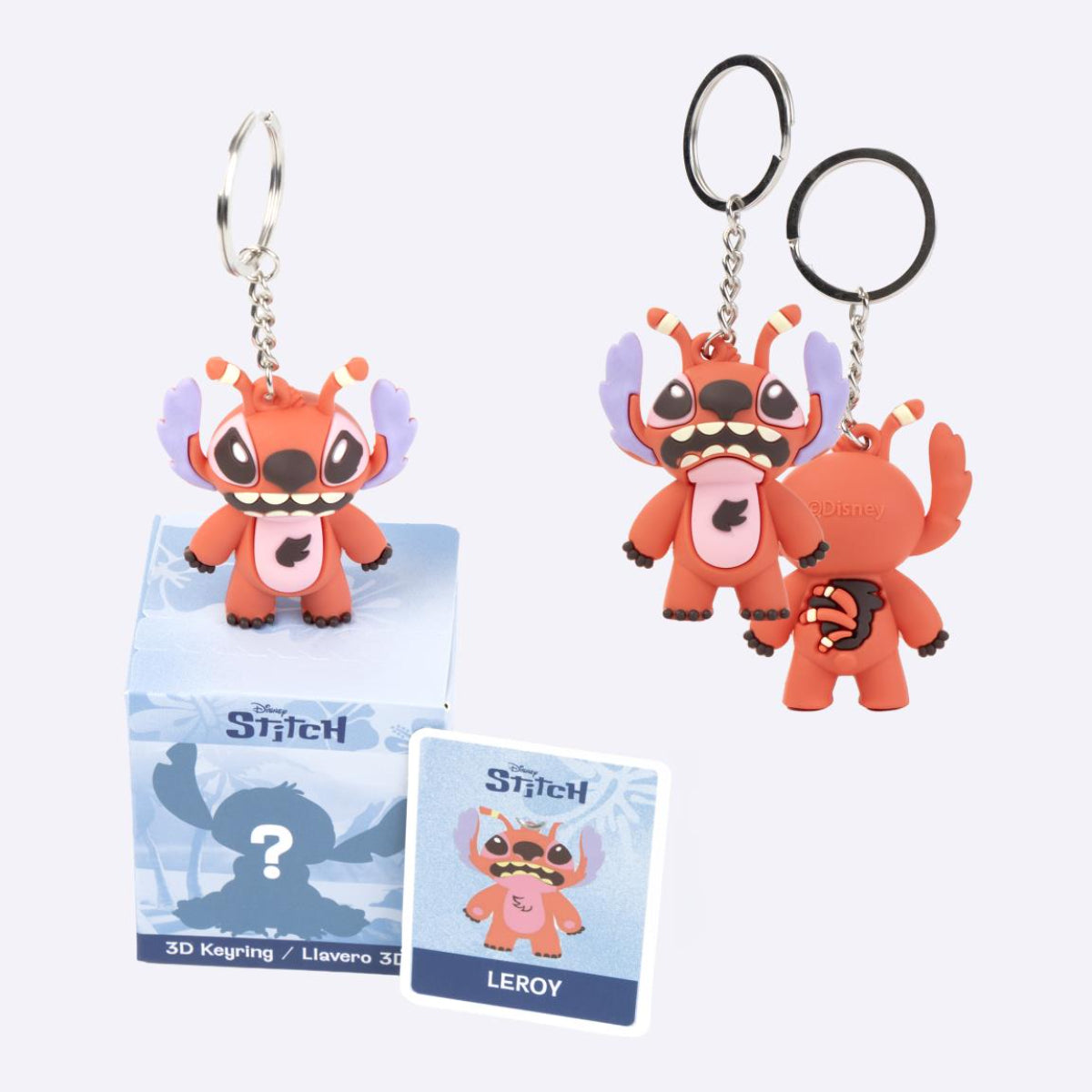 Disney Stitch Blind Box Schlüsselanhänger Mystery Pack zufälliges Motiv für Fans