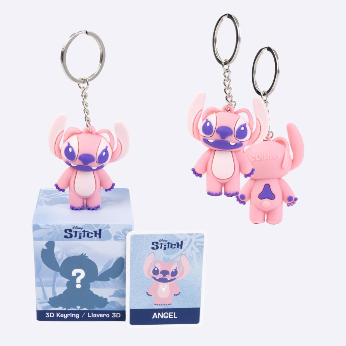 Disney Stitch Blind Box Schlüsselanhänger Mystery Pack zufälliges Motiv für Fans