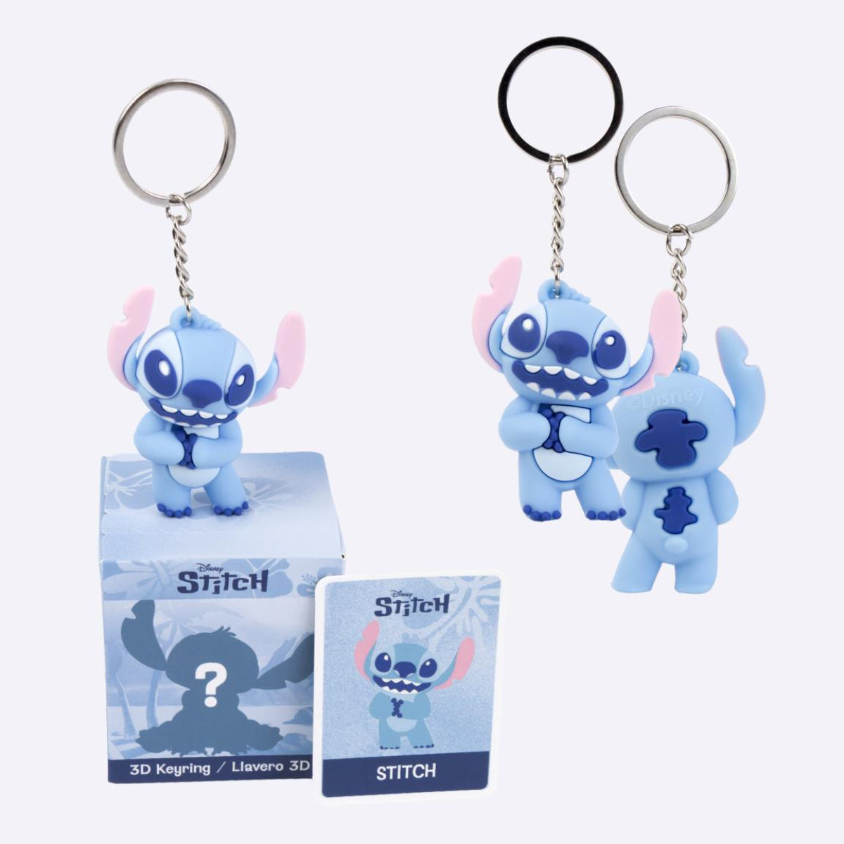 Disney Stitch Blind Box Schlüsselanhänger Mystery Pack zufälliges Motiv für Fans