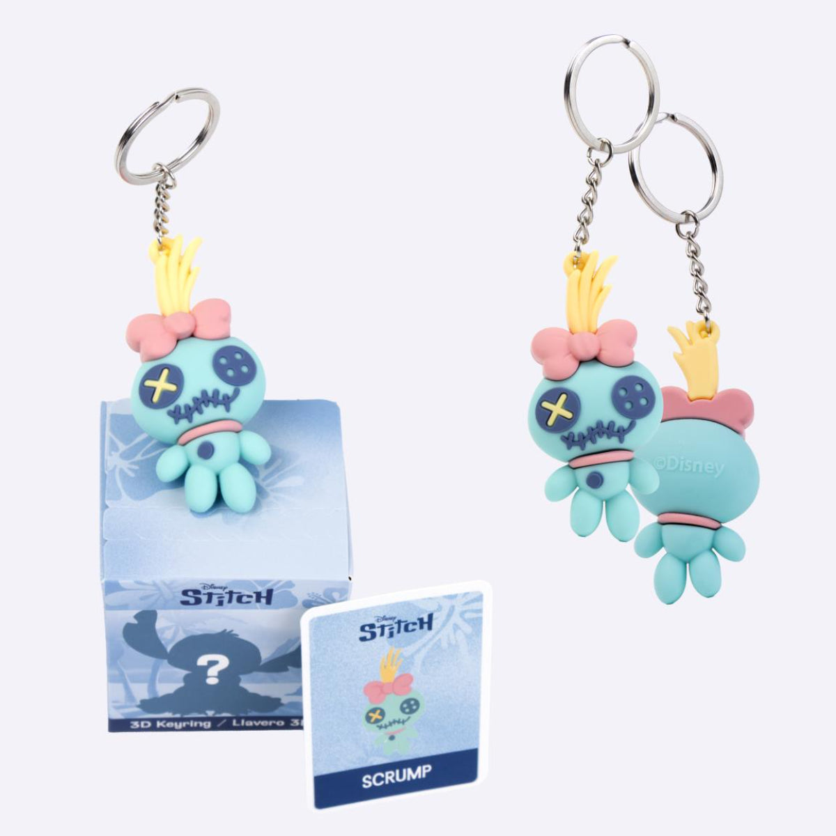 Disney Stitch Blind Box Schlüsselanhänger Mystery Pack zufälliges Motiv für Fans
