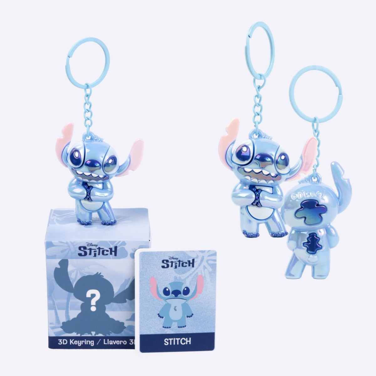 Disney Stitch Blind Box Schlüsselanhänger Mystery Pack zufälliges Motiv für Fans