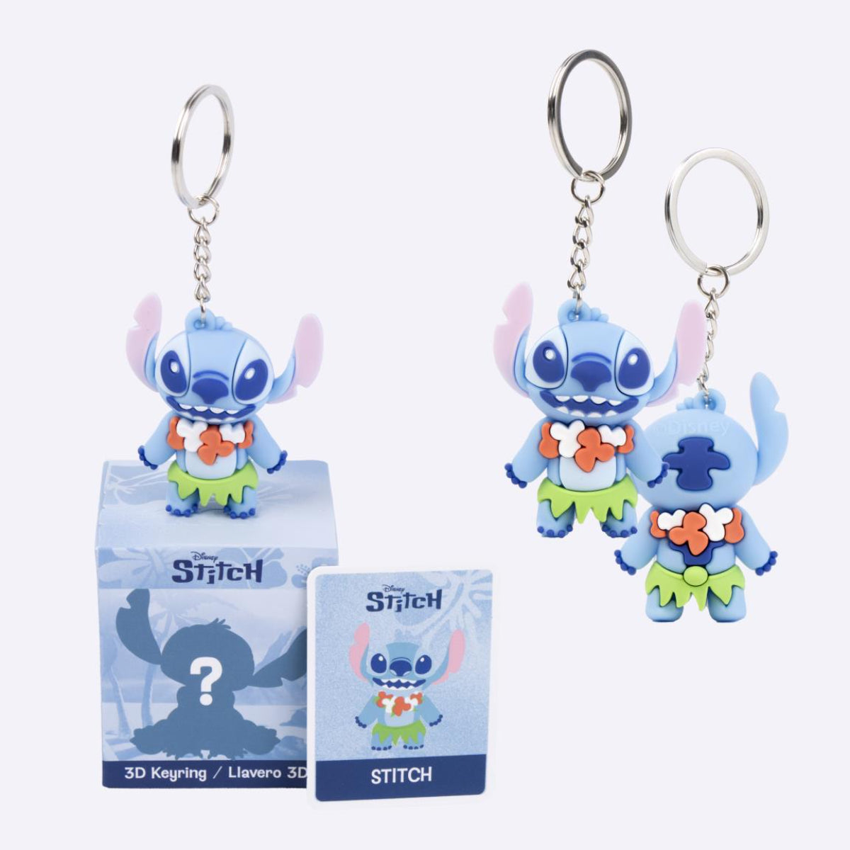 Disney Stitch Blind Box Schlüsselanhänger Mystery Pack zufälliges Motiv für Fans