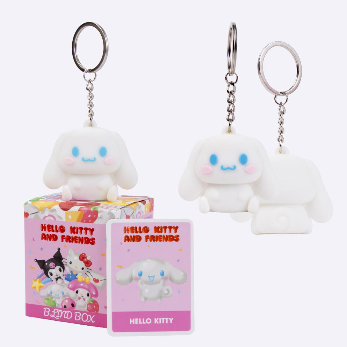 Sanrio Hello Kitty Blind Box Schlüsselanhänger Mystery Pack zufälliges Motiv für Fans