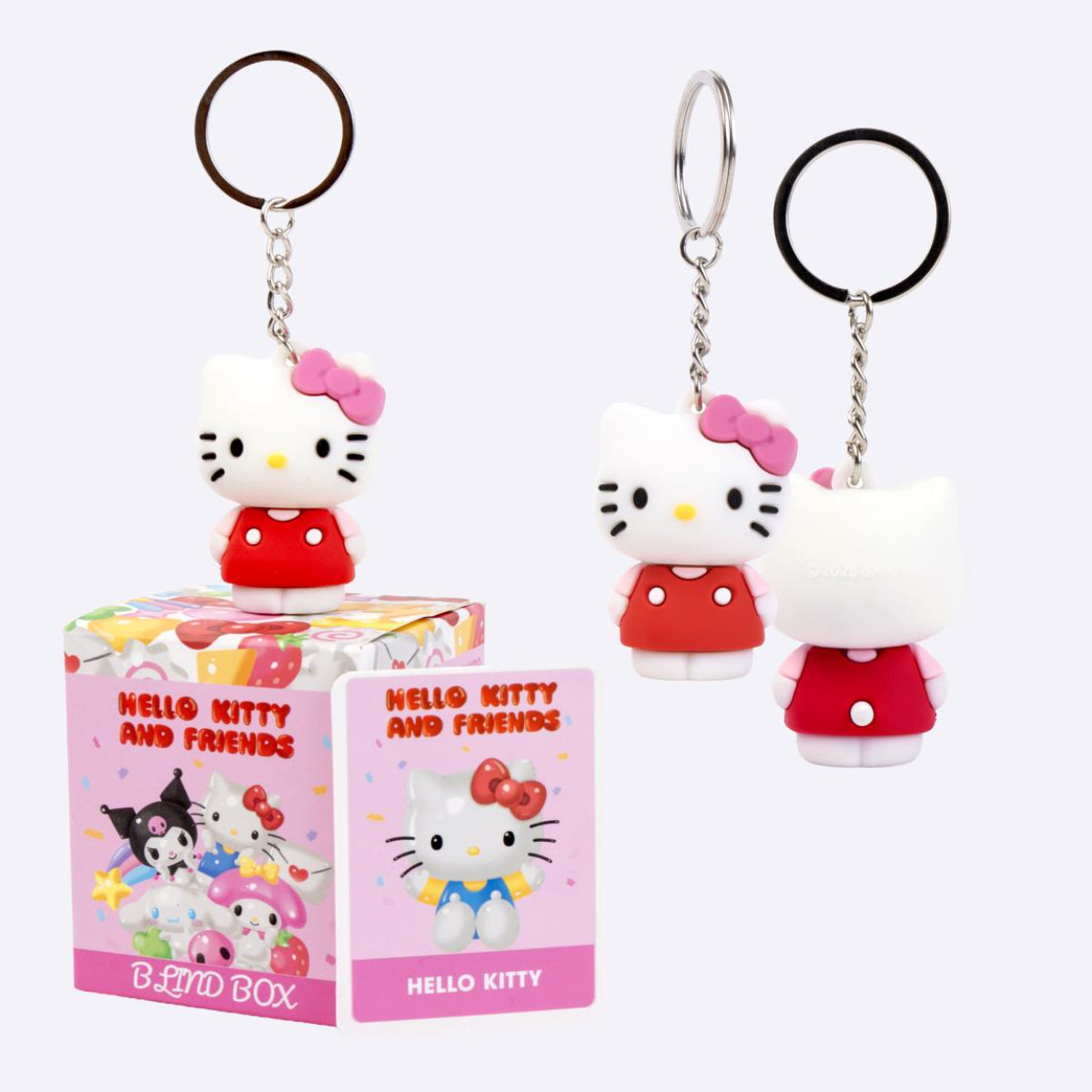 Sanrio Hello Kitty Blind Box Schlüsselanhänger Mystery Pack zufälliges Motiv für Fans