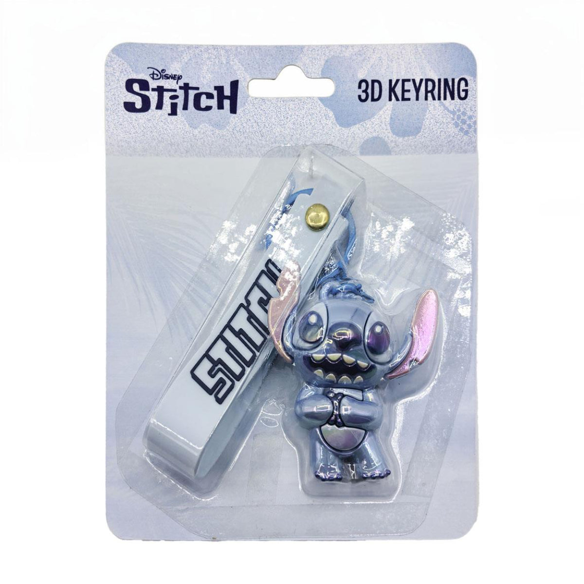 Disney Stitch 3D Schlüsselanhänger für Schlüssel Tasche Rucksack und Alltag