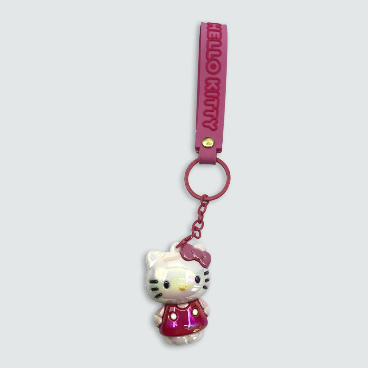 Hello Kitty Anhänger mit 3D Design für Schlüsselbund Tasche und Rucksack