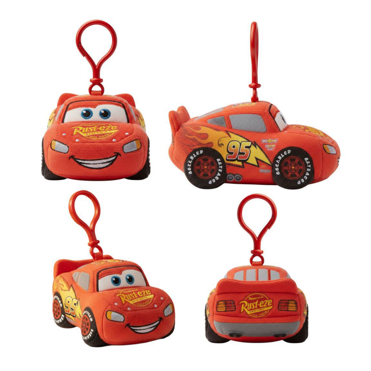 Cars Taschenanhänger Kinder kompakt für Rucksack Schulranzen Reisen und Alltag