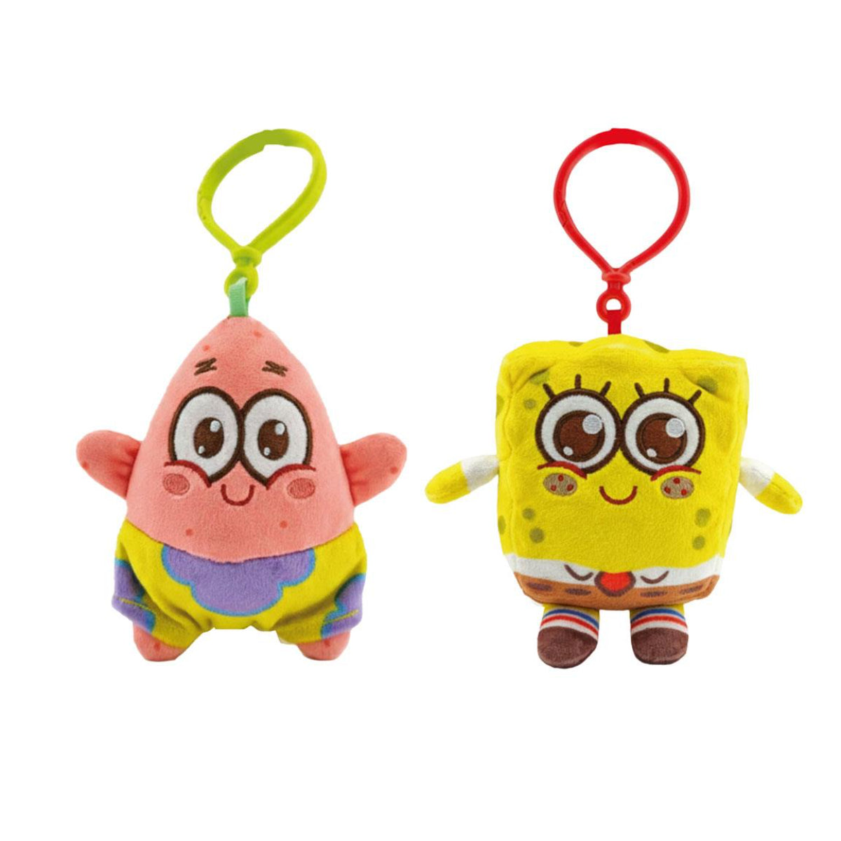 SpongeBob Bag Clip Kinder Anhänger leicht für Rucksack Tasche Schulranzen und Freizeit