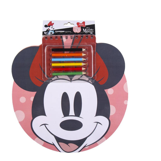 Disney Minnie Maus Heft – Farbiges Notizheft & Schreibheft für Mädchen