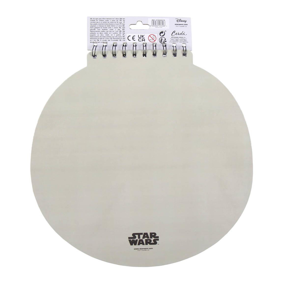 The Mandalorian Grogu Schulheft – Buntes Notizbuch & Tagebuch für Fans