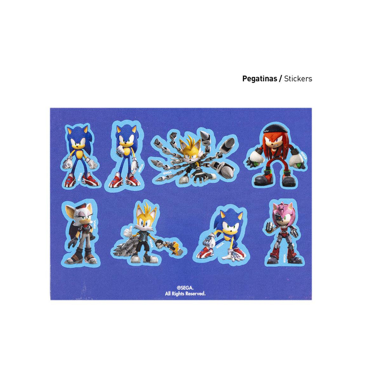 Sonic Prime Mal- und Schreibset – Kinder Schreibwaren-Set zum Ausmalen