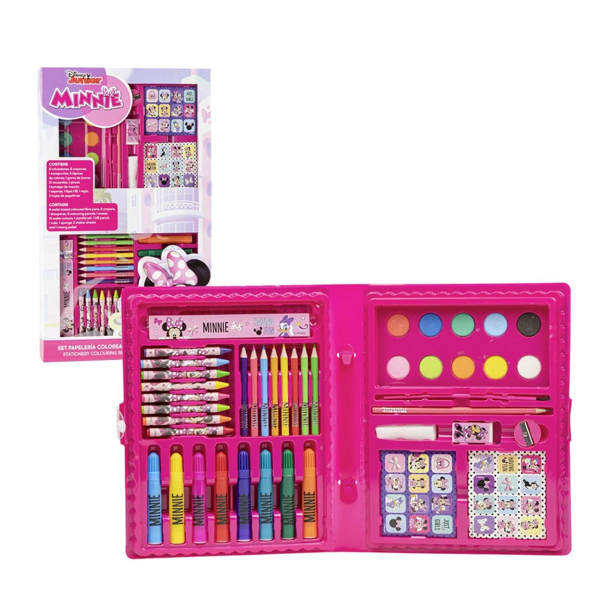 Disney Minnie Kreatives Schreib- und Malset mit Minnie-Motiv zum Ausmalen