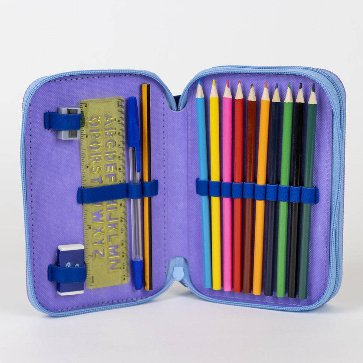 Lilo & Stitch Giotto Federmappe gefüllt – Schuletui & Stiftebox mit Zubehör für Kinder