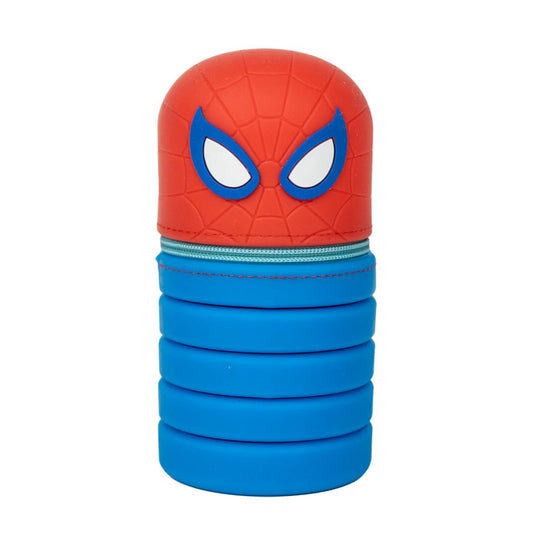 Spiderman 3D Federmäppchen Silikon Mäppchen für Kinder