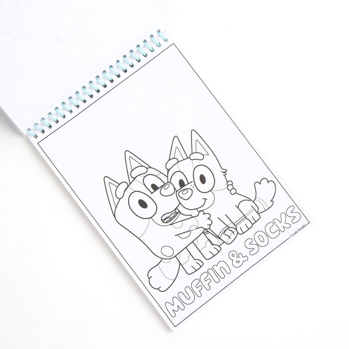 Bluey Kinder Ausmalset Malset Kreativset für Beschäftigungsspielzeug