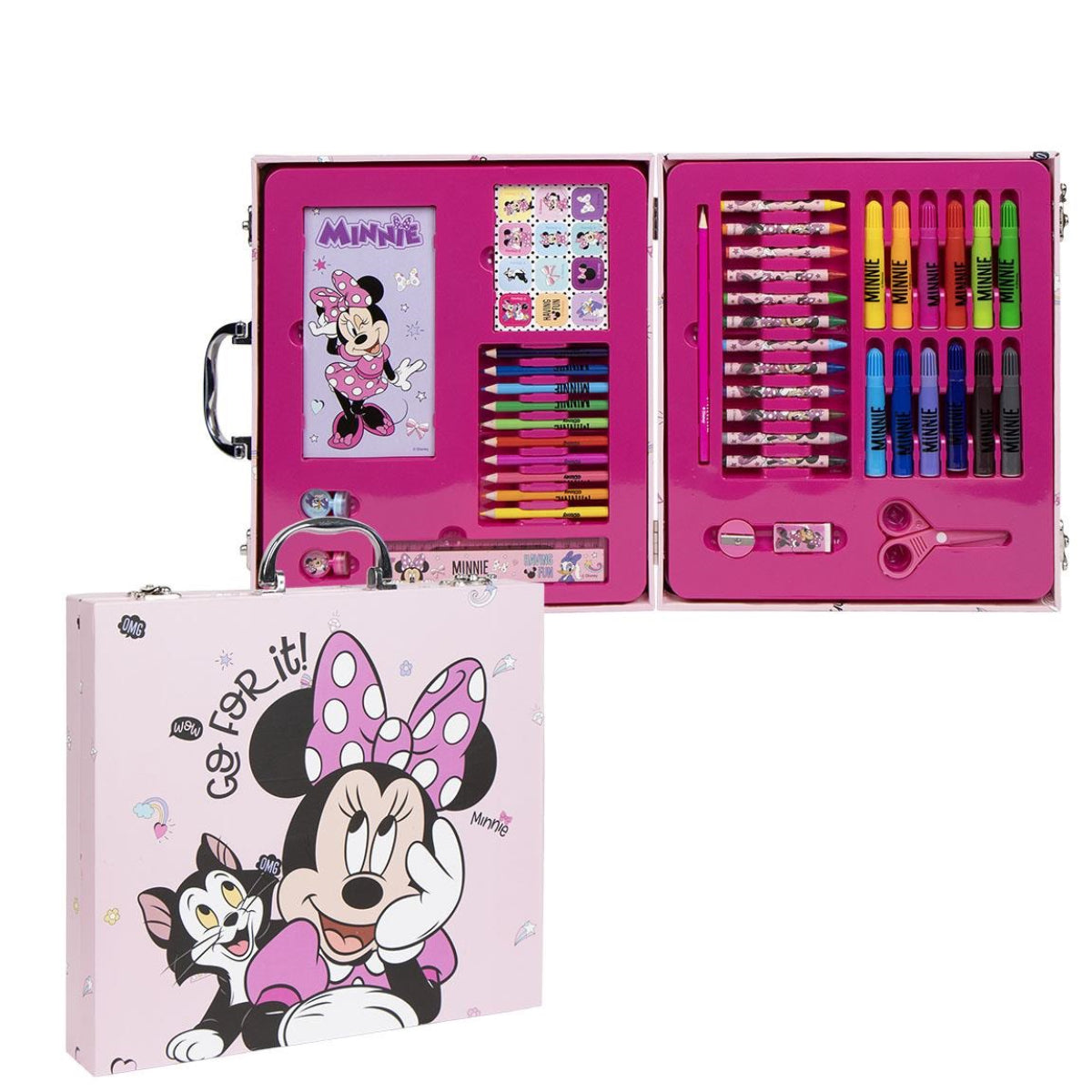 Disney Minnie Mouse Kinder Malkoffer Kreativkoffer Malset Beschäftigung