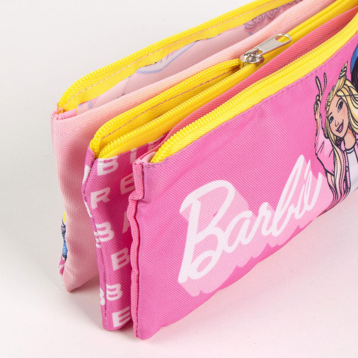 Barbie Federmappe Schuletui & Stiftebox für Zubehör