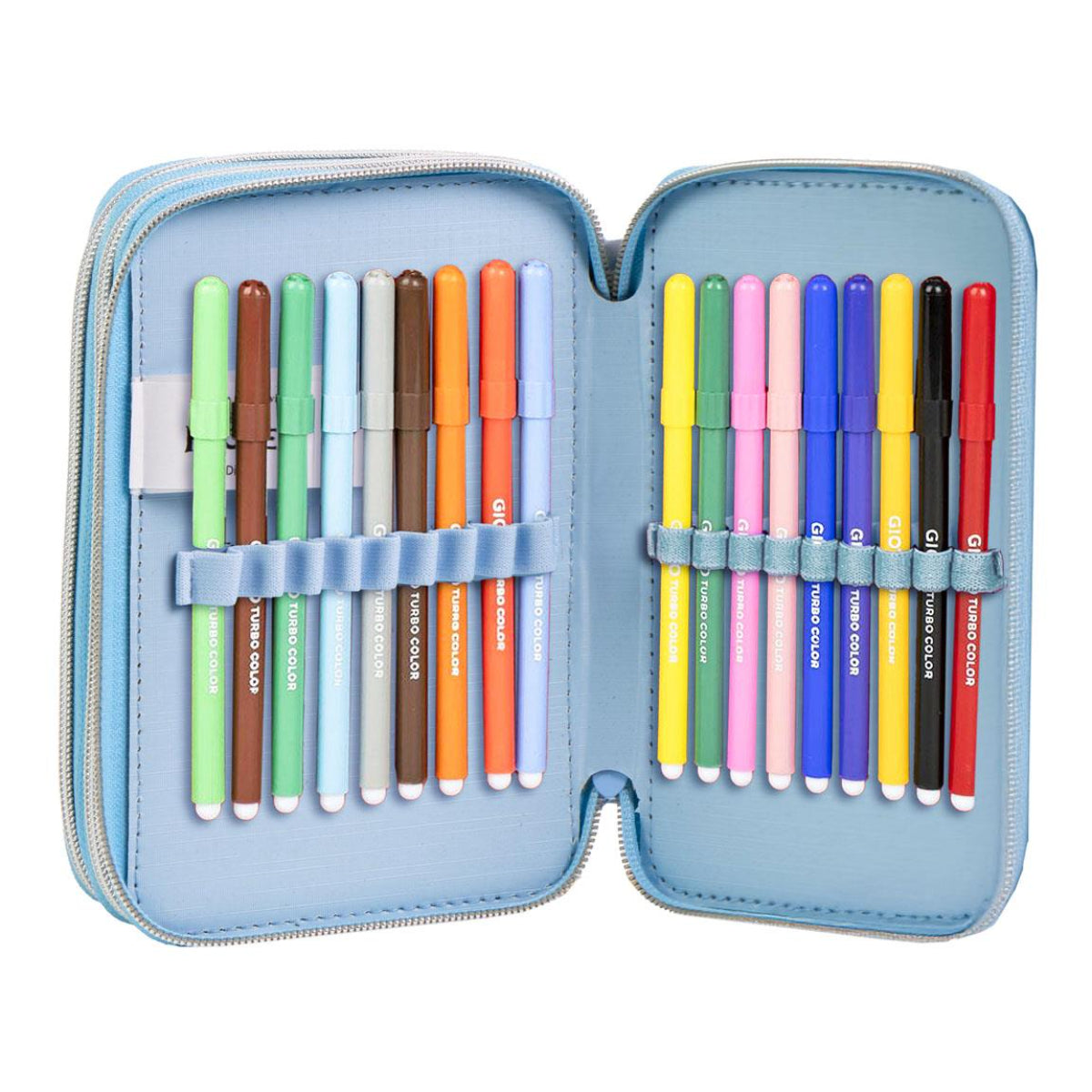 Disney Frozen Federmappe gefüllt – Schuletui & Stiftebox mit Zubehör für Kinder
