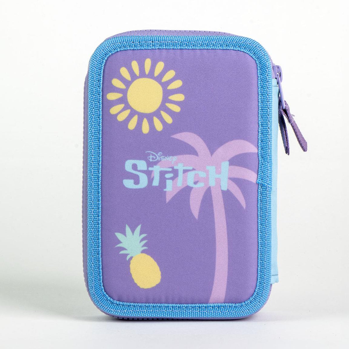 Disney Stitch Federmappe gefüllt – Schuletui & Stiftebox mit Zubehör für Kinder
