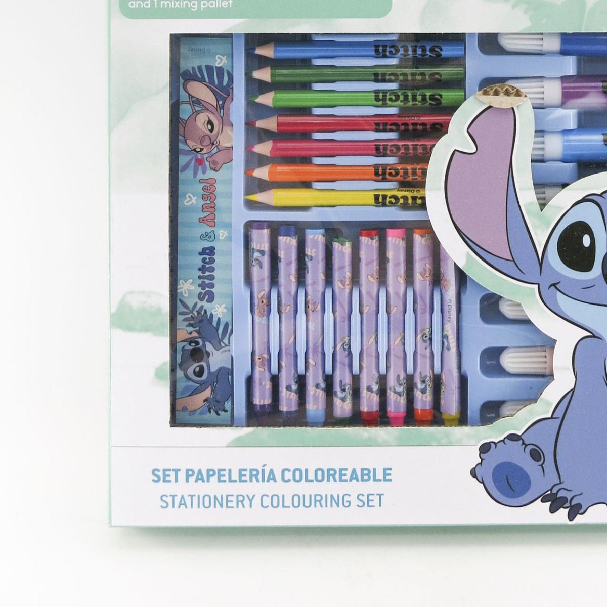 Disney Stitch Schreibwaren-Set Ausmalbares Kreativset für Kinder