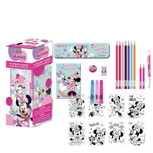 Disney Minnie Kreatives Schreib- und Malset mit Minnie-Motiv zum Ausmalen