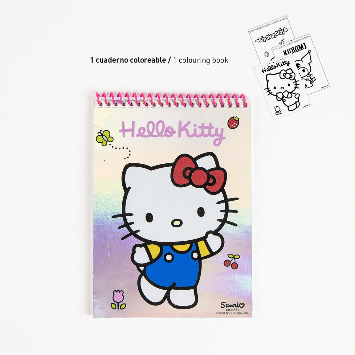 Hello Kitty Coloring Set – Kreativset für Kinder mit Stiften