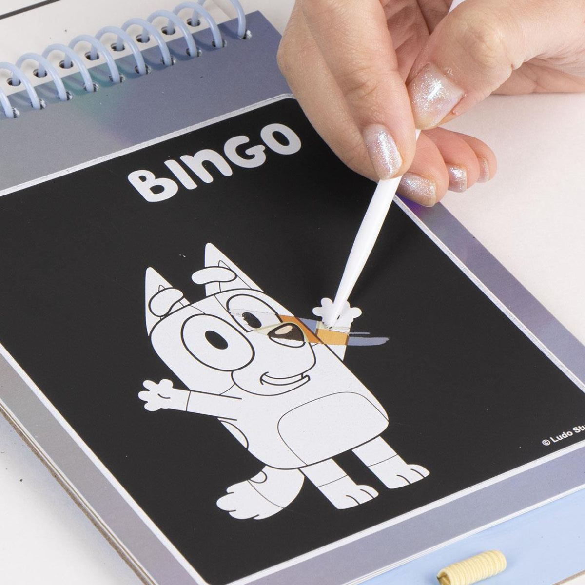 Bluey Kreativset Scratch Book Kratzbilder & Zeichenspaß