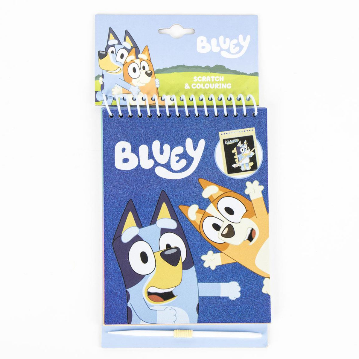 Bluey Kreativset Scratch Book Kratzbilder & Zeichenspaß