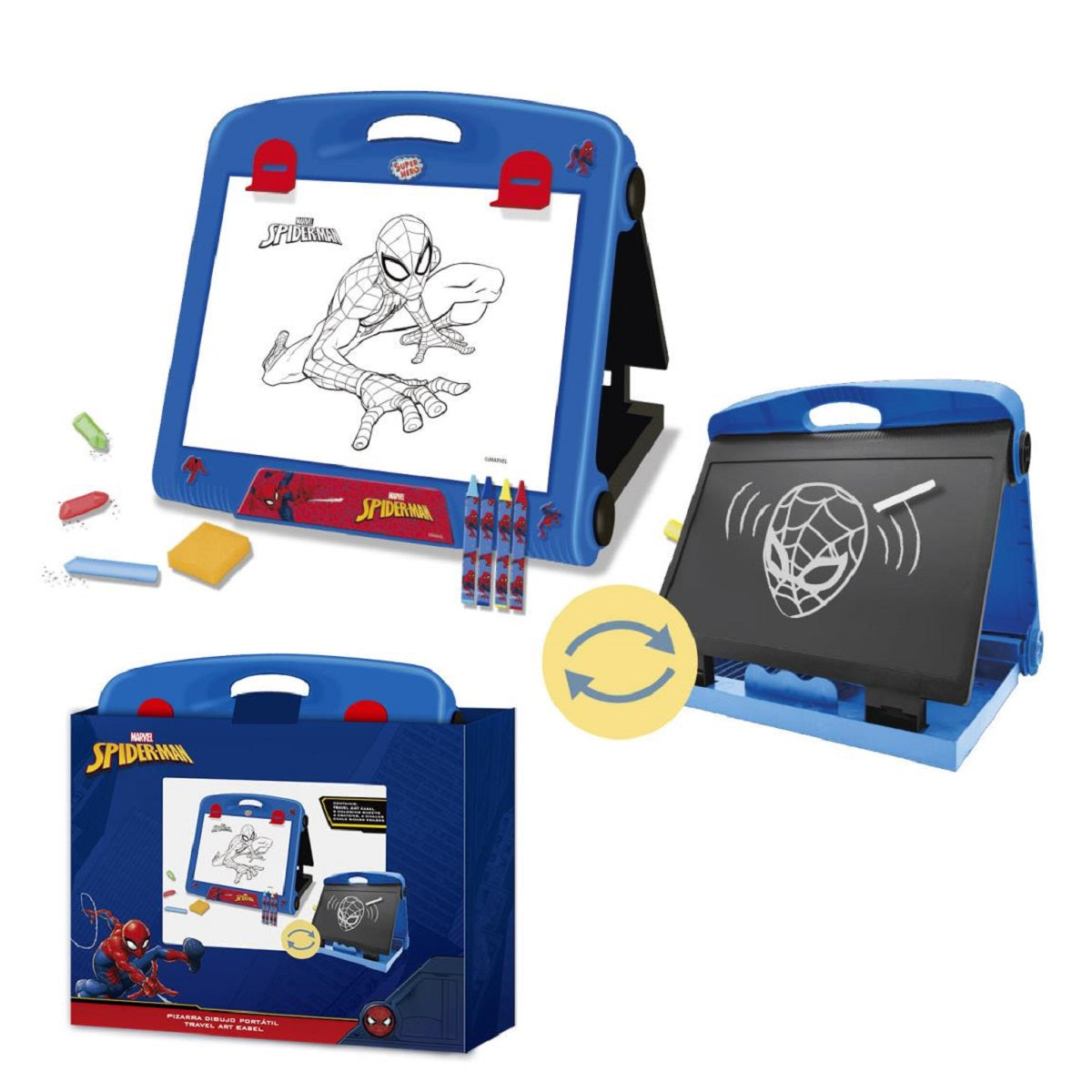 Spiderman Schreibwaren-Set – Reise-Kreativset für Fans