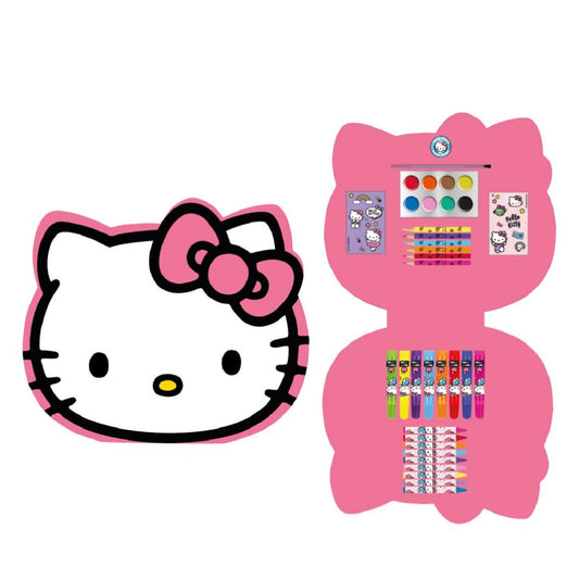 Hello Kitty Schreibwaren- & Malset – Farbenfrohes Pastelfarben Set für kleine Künstler