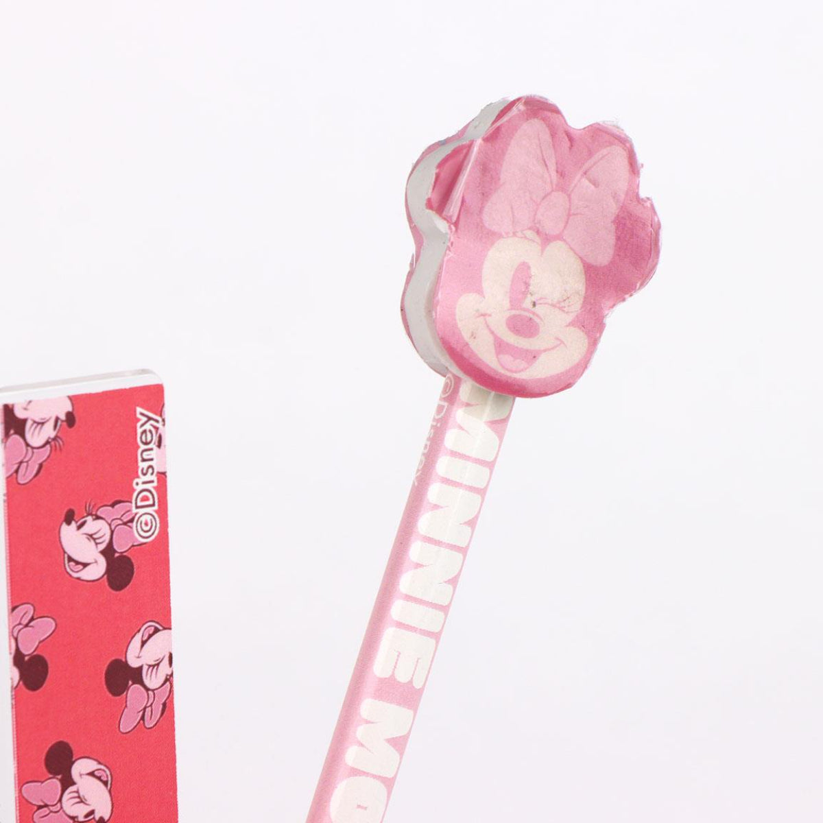 Disney Minnie Mouse Schulset mit Stift Bleistift Lineal und Becher