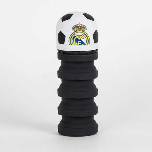 Real Madrid Federmäppchen aus Silikon Stylisches Etui für Schule