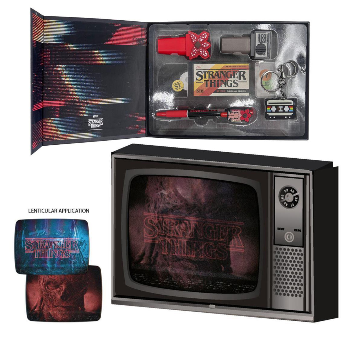 Stranger Things Schreibwaren Set Fans Büro Schule Geschenkidee