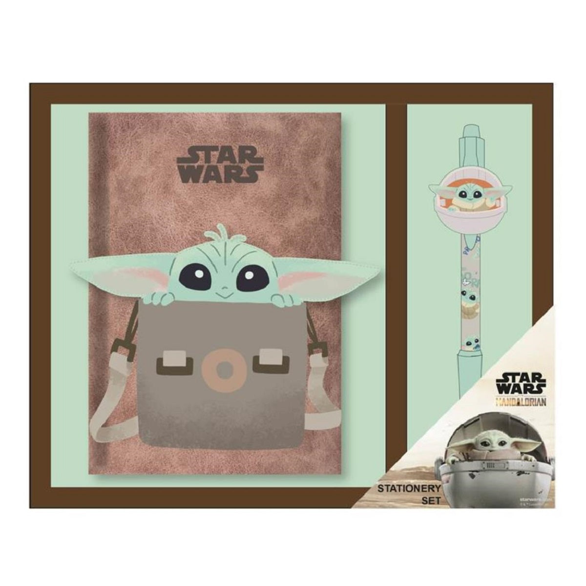 Star Wars The Mandalorian Grogu Schreibwaren Set für Büro und Freizeit
