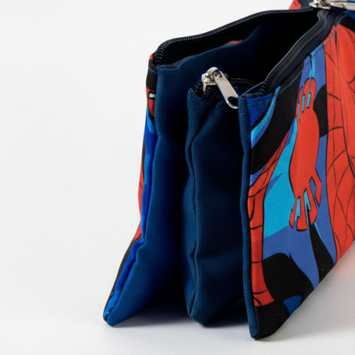 Marvel Spiderman Schulmäppchen Stifteetui für Schule Hausaufgaben und Schule