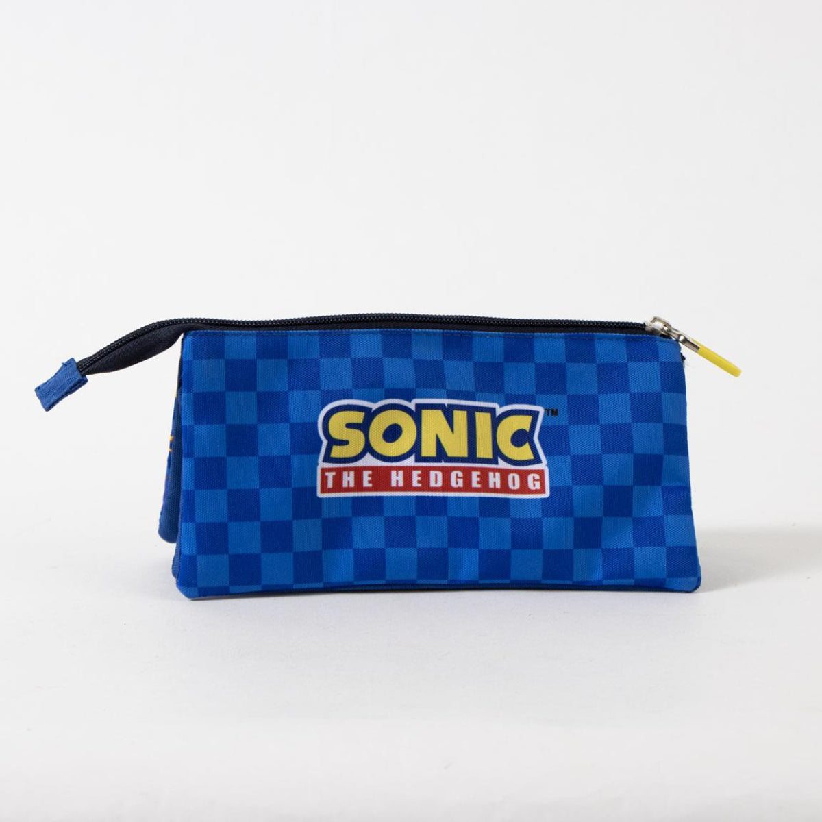 Sonic Federtasche mit 3 Fächern für Stifte und Schulbedarf