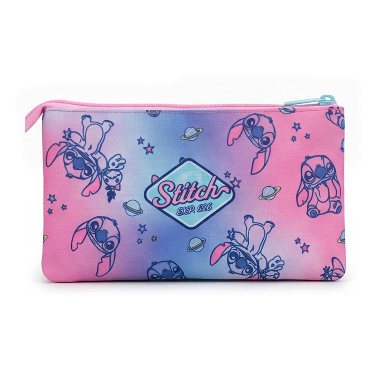 Disney Stitch Schulmäppchen Stifteetui für Schule Hausaufgaben und Schule