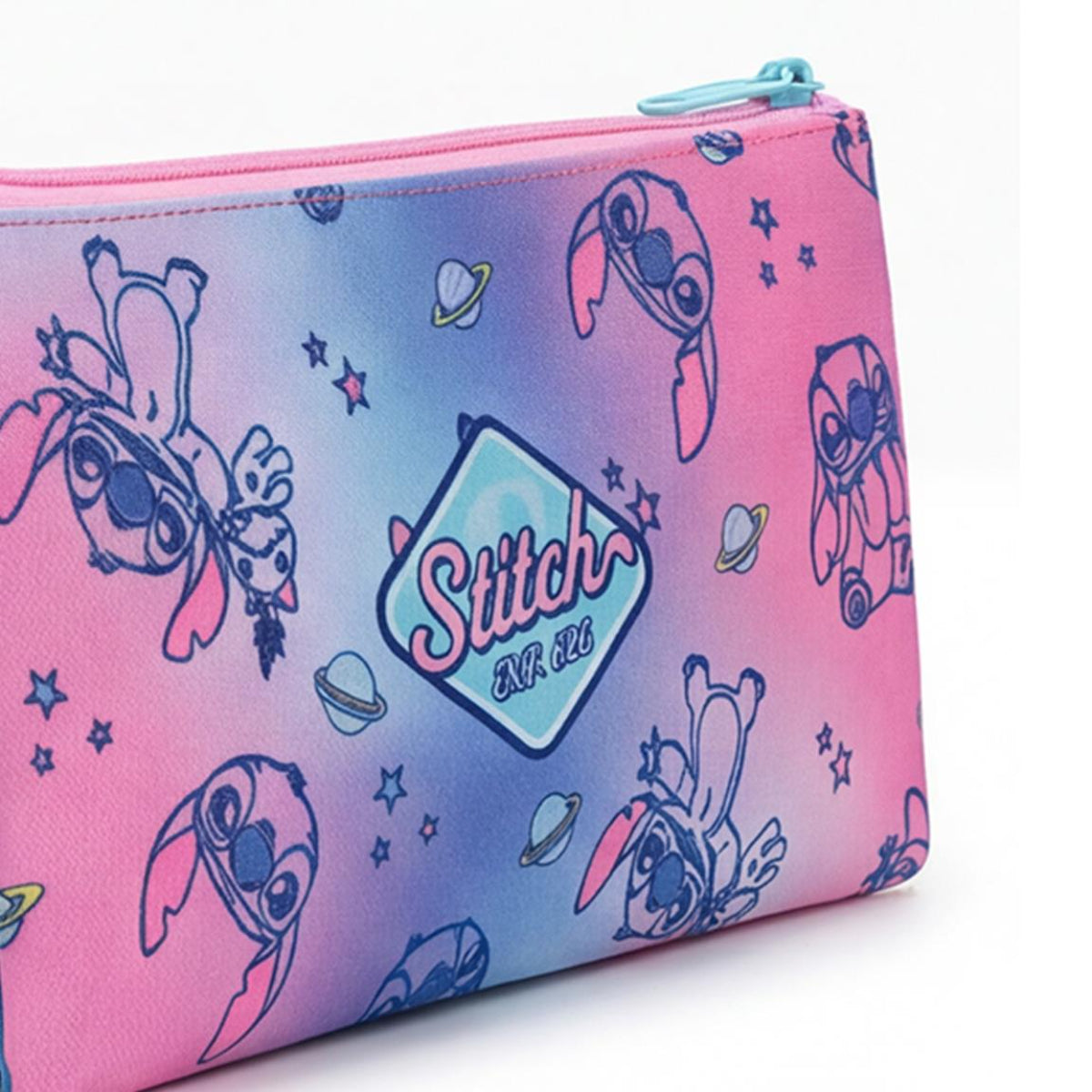 Disney Stitch Schulmäppchen Stifteetui für Schule Hausaufgaben und Schule