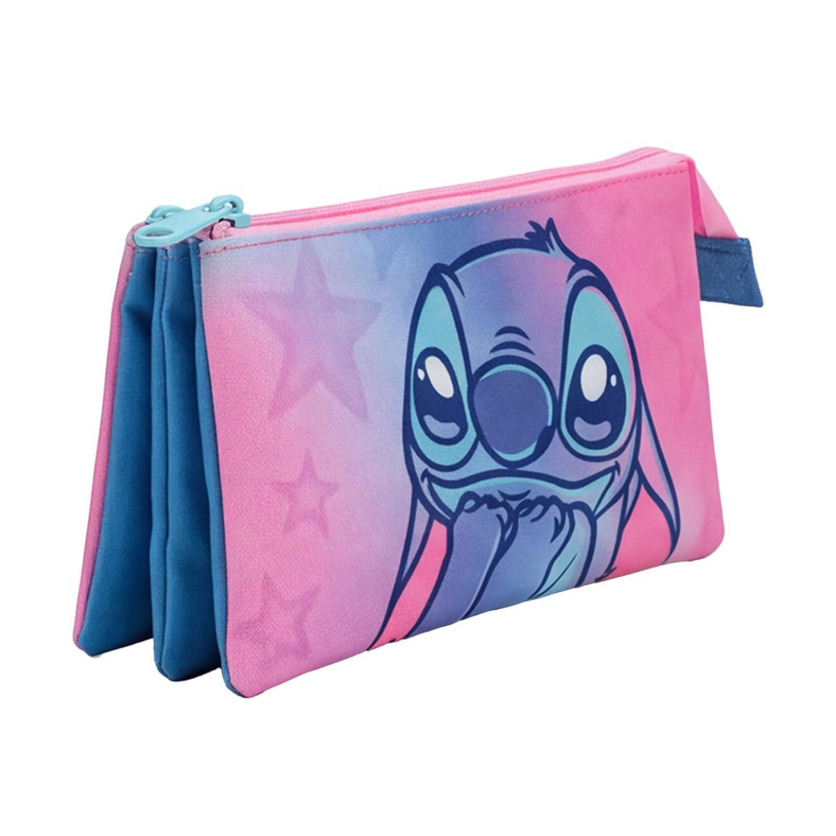Disney Stitch Schulmäppchen Stifteetui für Schule Hausaufgaben und Schule