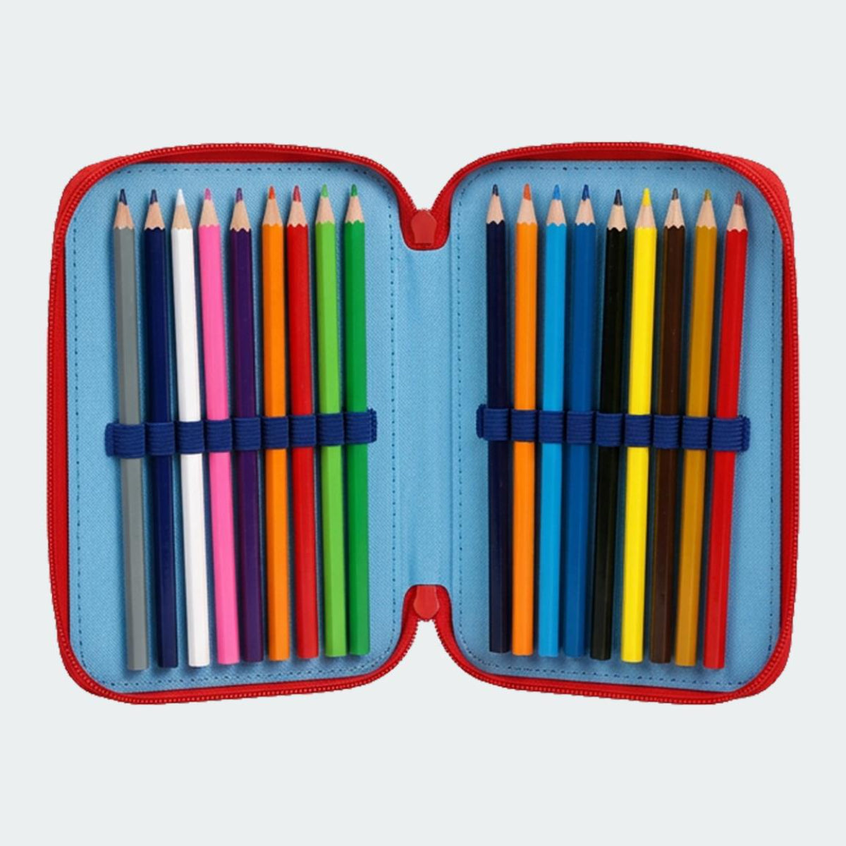 Marvel Spidey Federmäppchen Kinder Schüleretui mit Zubehör Schule